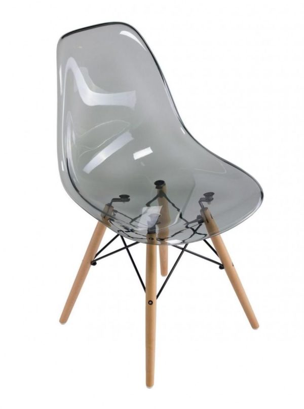 прозрачный стул eames